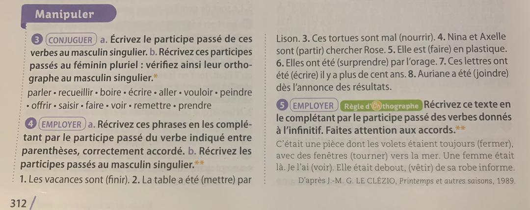 Exercices sur les modes
