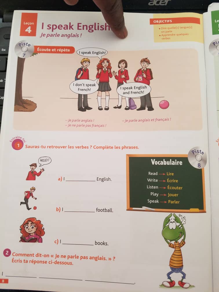 Ordinary verbs and colours